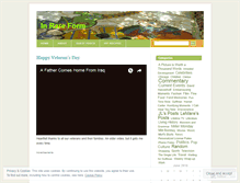 Tablet Screenshot of inrareform.wordpress.com