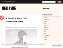 Tablet Screenshot of nedewe.wordpress.com