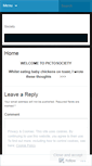 Mobile Screenshot of pictosociety.wordpress.com