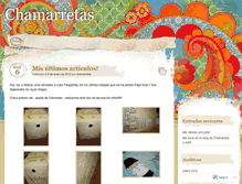 Tablet Screenshot of chamarretas.wordpress.com