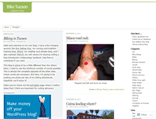 Tablet Screenshot of biketucson.wordpress.com