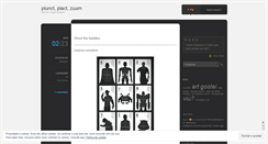 Desktop Screenshot of plunctplactzuum.wordpress.com
