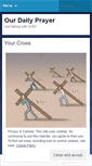 Mobile Screenshot of ourdailyprayer.wordpress.com
