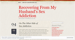 Desktop Screenshot of myrecoverypathblog.wordpress.com