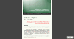 Desktop Screenshot of 10anospnea.wordpress.com
