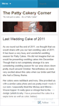 Mobile Screenshot of pattycakery.wordpress.com