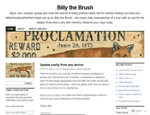 Tablet Screenshot of billythebrush.wordpress.com