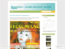 Tablet Screenshot of ekonomlonc.wordpress.com