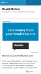 Mobile Screenshot of davidmullen.wordpress.com