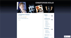 Desktop Screenshot of christophernolan.wordpress.com