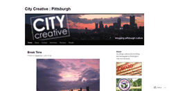Desktop Screenshot of citycreative.wordpress.com
