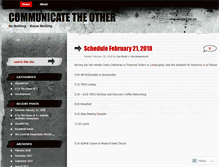 Tablet Screenshot of communicatetheother.wordpress.com