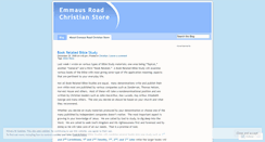 Desktop Screenshot of emmausroadchristianstore.wordpress.com