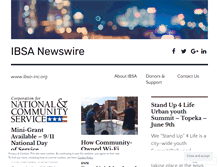 Tablet Screenshot of ibsa.wordpress.com