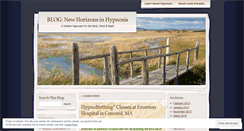 Desktop Screenshot of newhorizonshypnosis.wordpress.com
