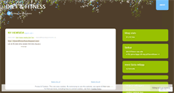 Desktop Screenshot of dietandfitness4you.wordpress.com