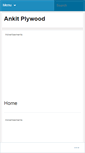 Mobile Screenshot of ankitplywood.wordpress.com