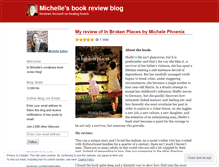 Tablet Screenshot of michellesutton.wordpress.com