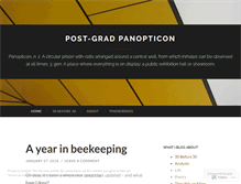 Tablet Screenshot of postgradpanopticon.wordpress.com