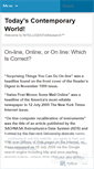 Mobile Screenshot of intelligentiaresearch.wordpress.com