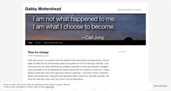 Desktop Screenshot of gabbymottershead.wordpress.com