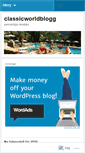 Mobile Screenshot of classicworldblogg.wordpress.com
