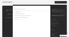 Desktop Screenshot of alexchungkw.wordpress.com