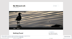 Desktop Screenshot of myniknacklife.wordpress.com