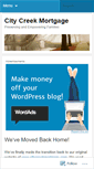Mobile Screenshot of citycreekmortgage.wordpress.com