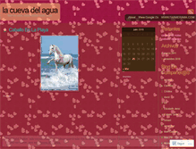 Tablet Screenshot of lacuevadelagua.wordpress.com