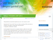 Tablet Screenshot of lmtblog.wordpress.com