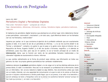 Tablet Screenshot of postgrado.wordpress.com