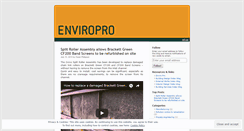 Desktop Screenshot of esienvironmentalengineering.wordpress.com
