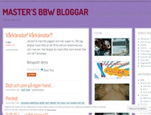 Tablet Screenshot of mastersbbw.wordpress.com