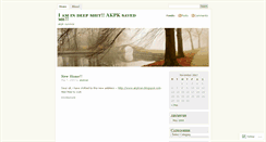 Desktop Screenshot of akpkian.wordpress.com