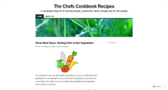 Desktop Screenshot of cookbookspecial.wordpress.com