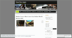 Desktop Screenshot of guiadosjogos.wordpress.com