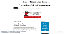 Desktop Screenshot of homecarebusiness.wordpress.com