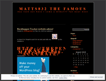 Tablet Screenshot of matts832.wordpress.com