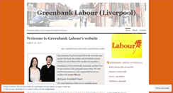 Desktop Screenshot of greenbanklabour.wordpress.com