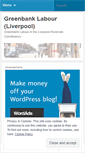 Mobile Screenshot of greenbanklabour.wordpress.com