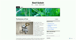 Desktop Screenshot of basilqubain.wordpress.com