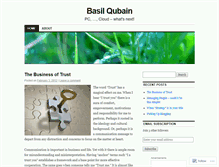Tablet Screenshot of basilqubain.wordpress.com