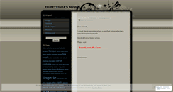 Desktop Screenshot of fluffytigra.wordpress.com