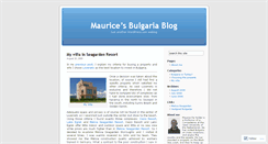 Desktop Screenshot of bulgariablog.wordpress.com