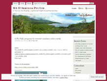 Tablet Screenshot of haitservices.wordpress.com