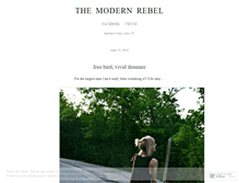 Tablet Screenshot of m0dernrebel.wordpress.com