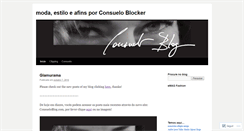 Desktop Screenshot of consueloblog.wordpress.com