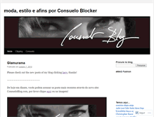 Tablet Screenshot of consueloblog.wordpress.com