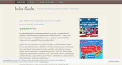 Desktop Screenshot of iuliaradu.wordpress.com